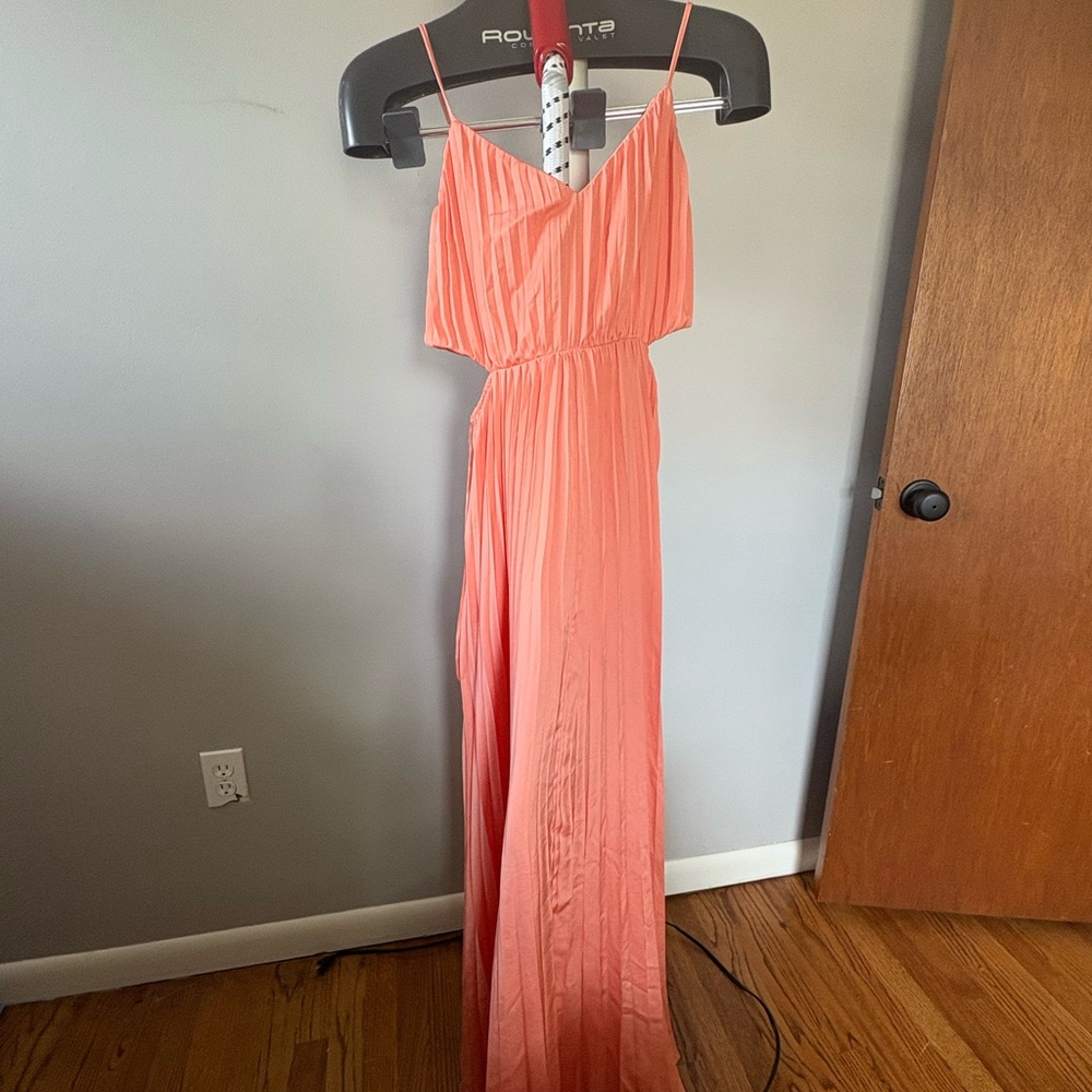 Express Coral Wedding Dress